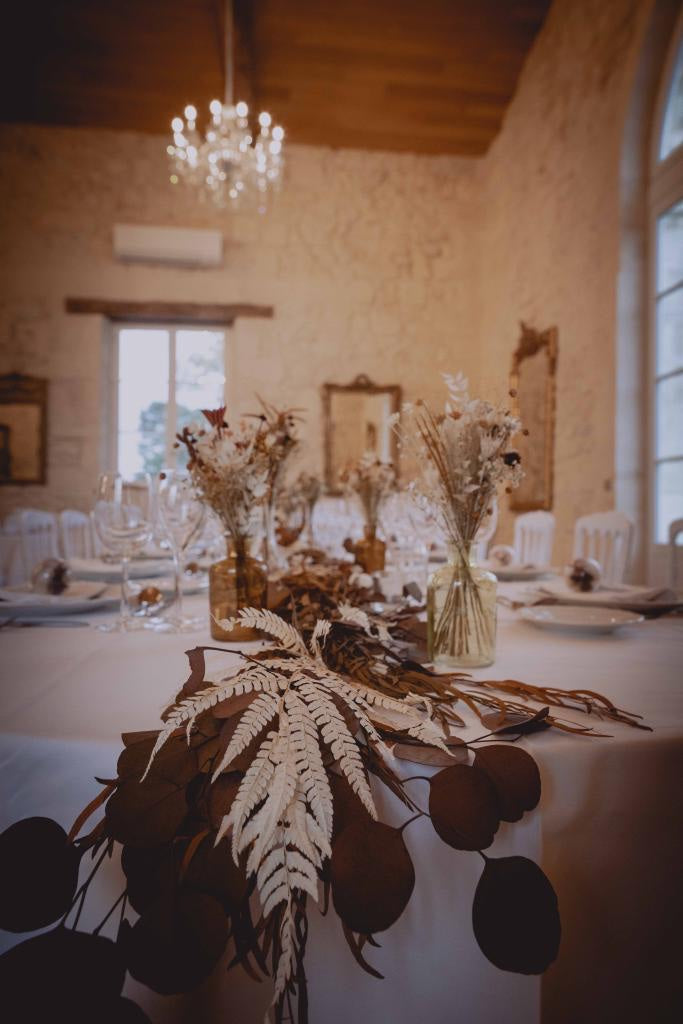 mariage fleurs claire et benjamin chateau gassies — Mariage Âme Bordeaux | ÂME Fleuriste Mariage Bordeaux