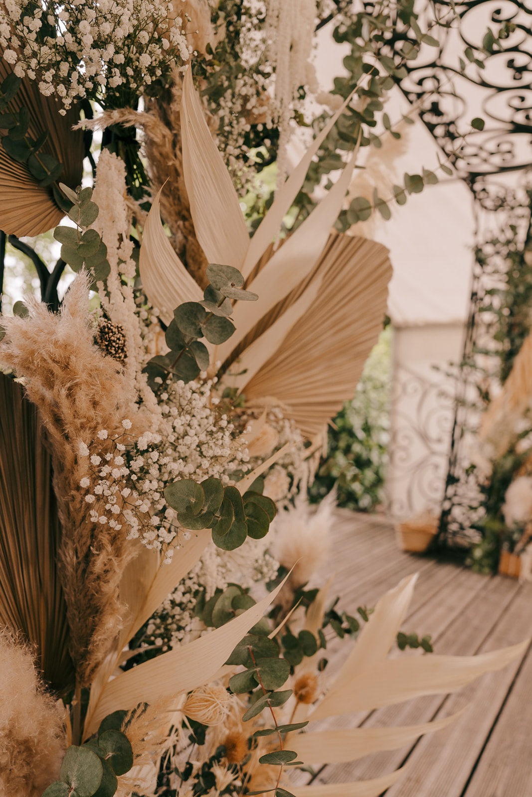 mariage juliette romain doamine fauconnie — Mariage Âme Bordeaux | ÂME Fleuriste Mariage Bordeaux