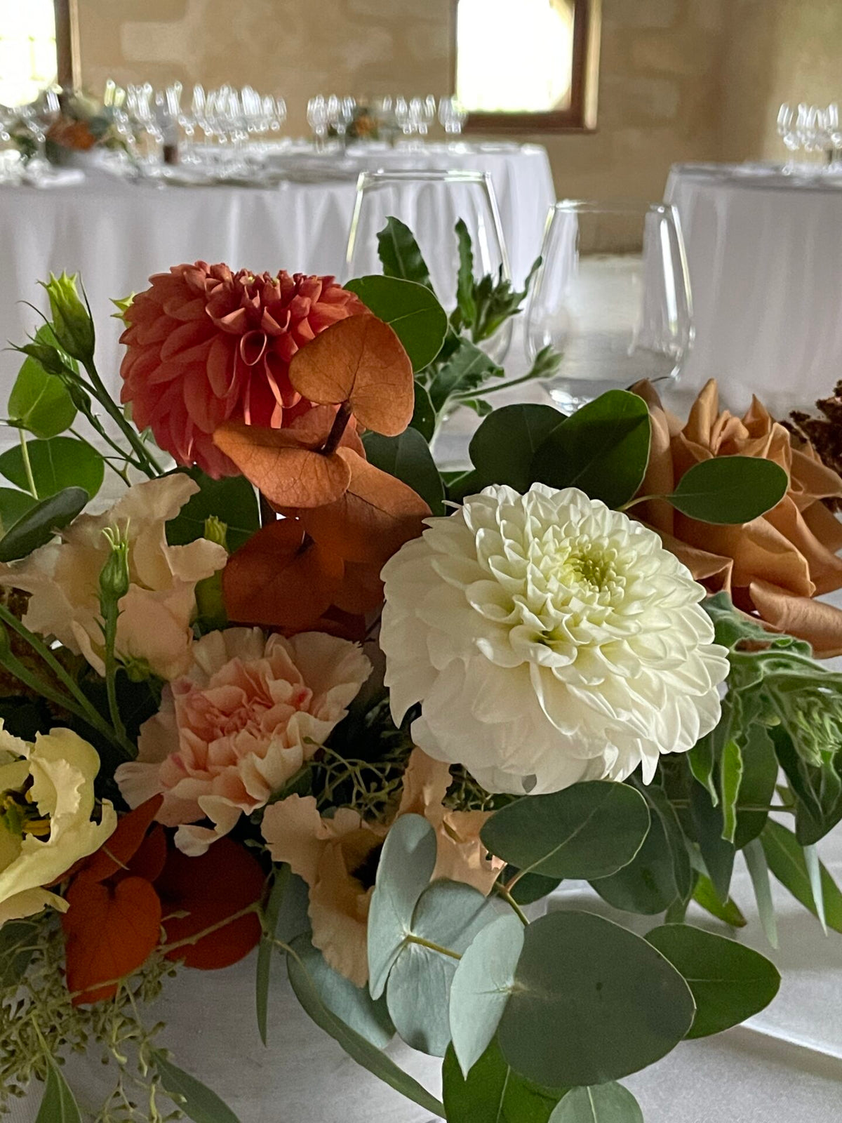 Mariage Âme Bordeaux — composition florale n°114 | ÂME Fleuriste Mariage Bordeaux