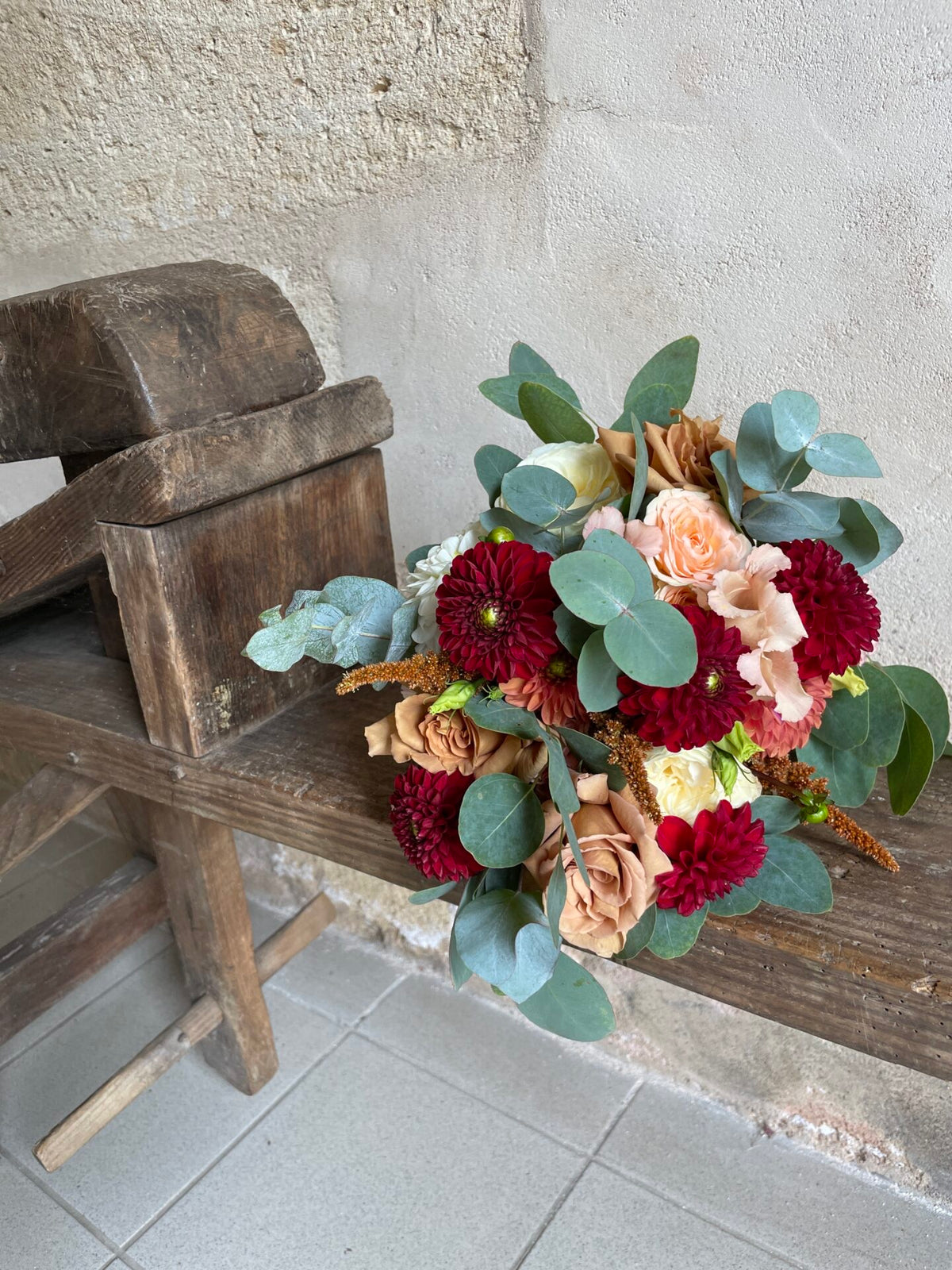 Mariage Âme Bordeaux — composition florale n°117 | ÂME Fleuriste Mariage Bordeaux