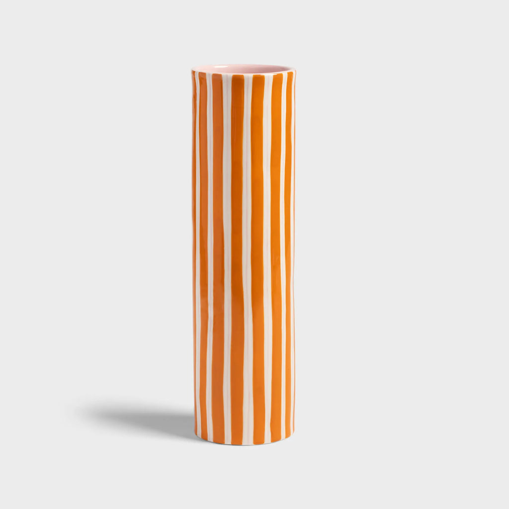 Vase ray orange by &Klevering