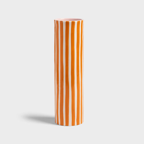 Vase ray orange by &Klevering