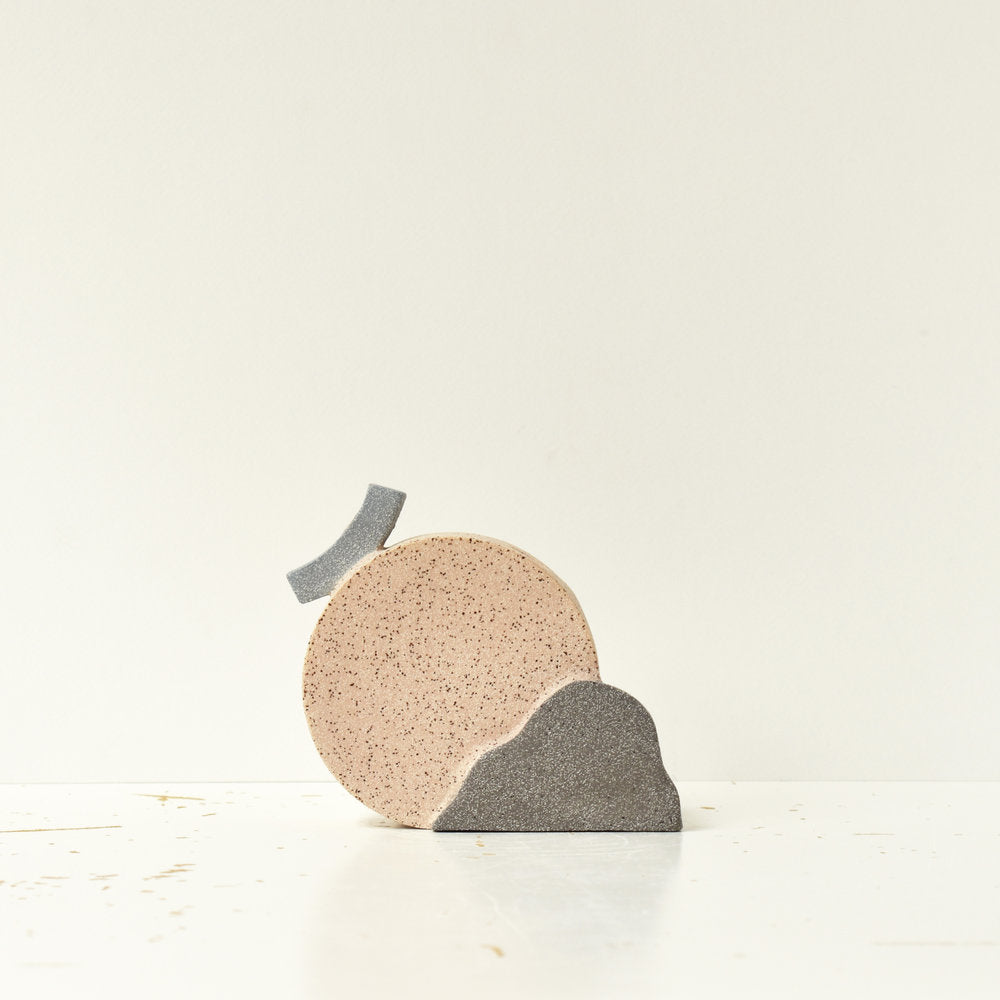 PETIT VASE ROND MOUCHETÉ by ANNA BEAM (SOLDES) - photo 3