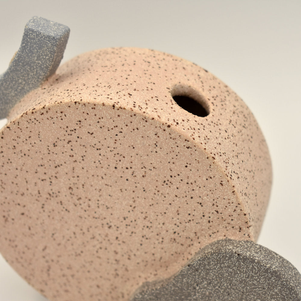 PETIT VASE ROND MOUCHETÉ by ANNA BEAM (SOLDES) - photo 4