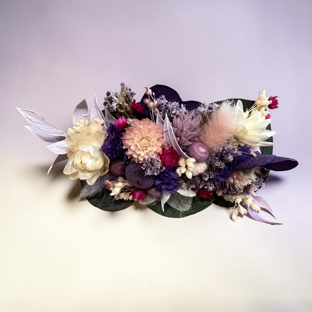 Barrette Fleurs Séchées