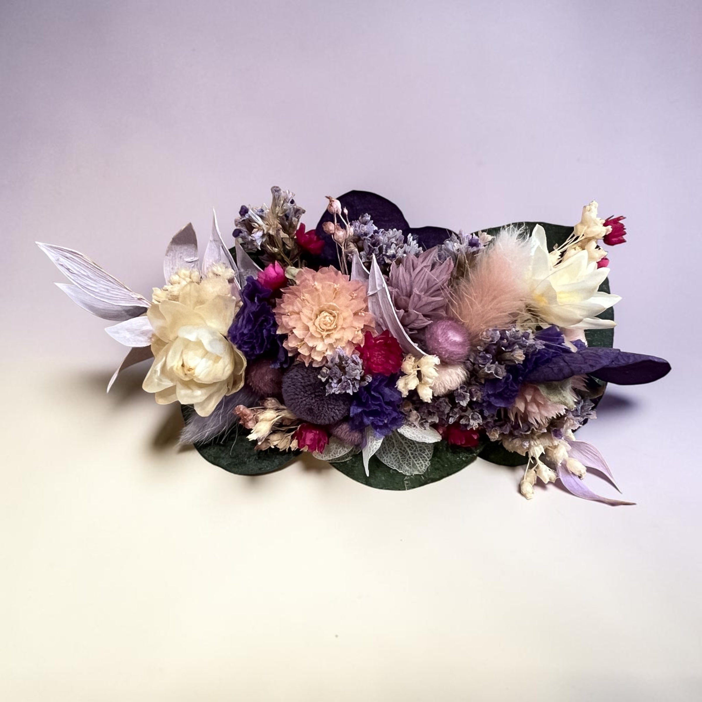 Barrette Fleurs Séchées