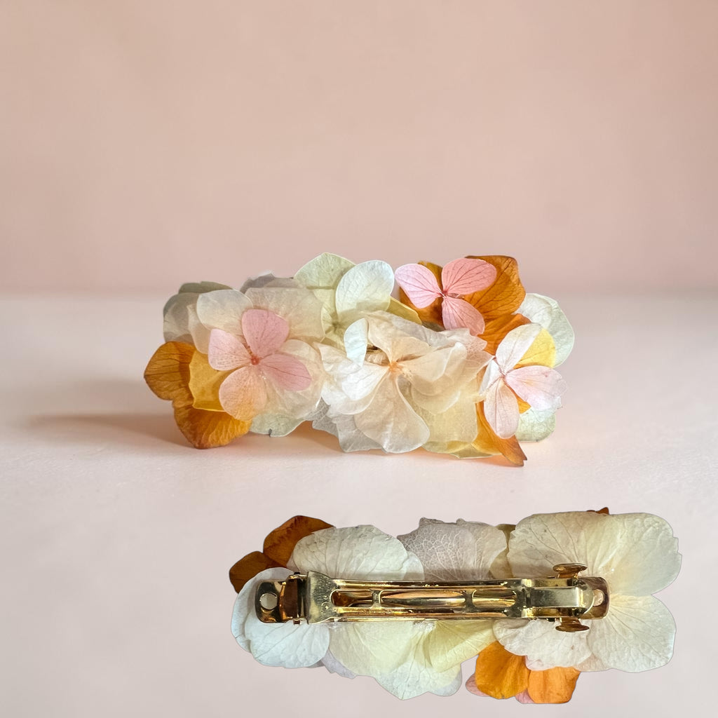 Barrette Fleurs Séchées