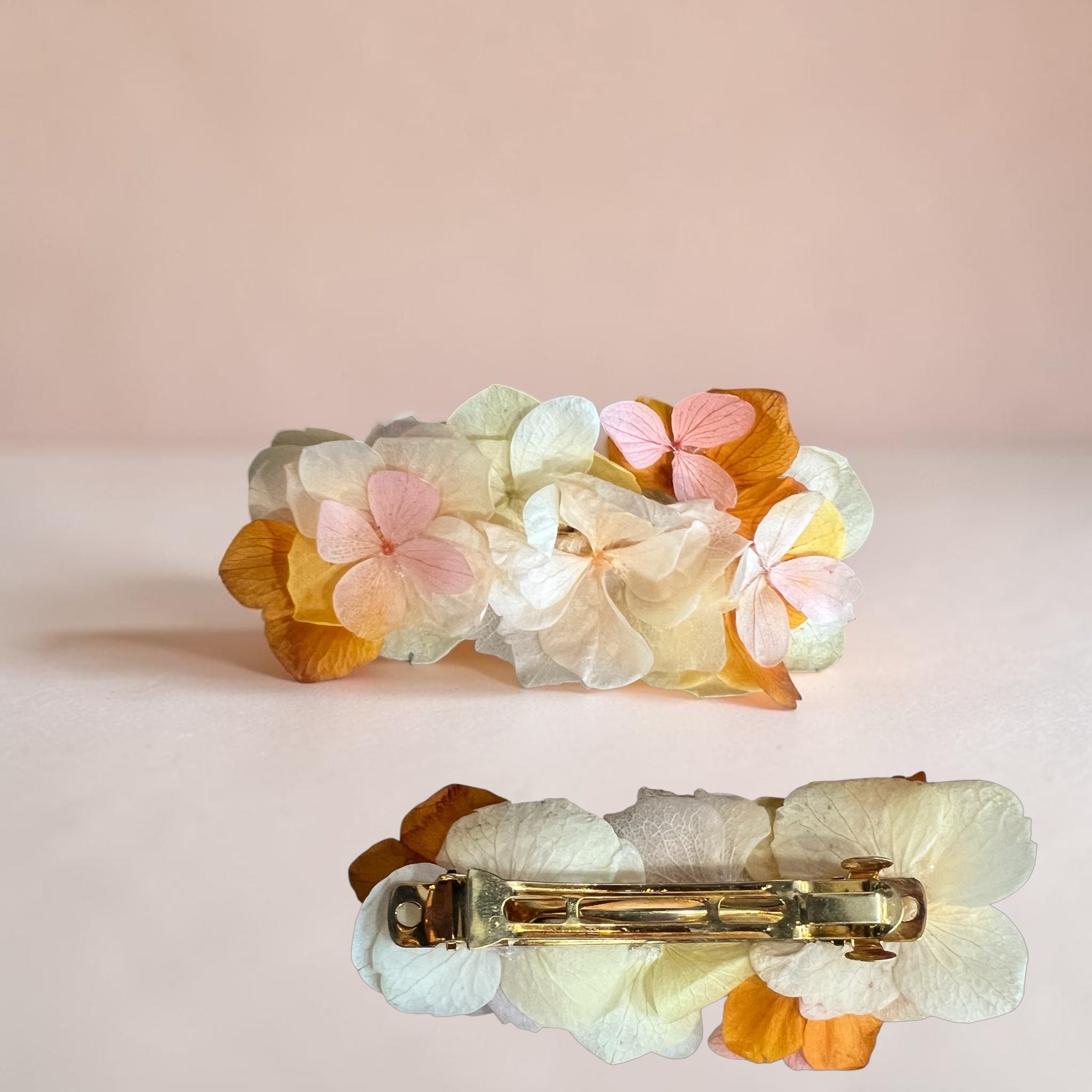 Barrette Fleurs Séchées