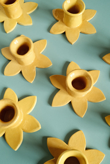 BOUGEOIR JONQUILLE JAUNE by JONQUIL ATELIER - photo 1