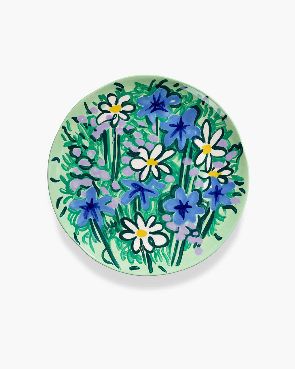 Plat de service fleurs by Nel Maertens X Serax