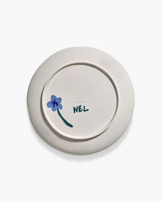 Plat de service fleurs by Nel Maertens X Serax