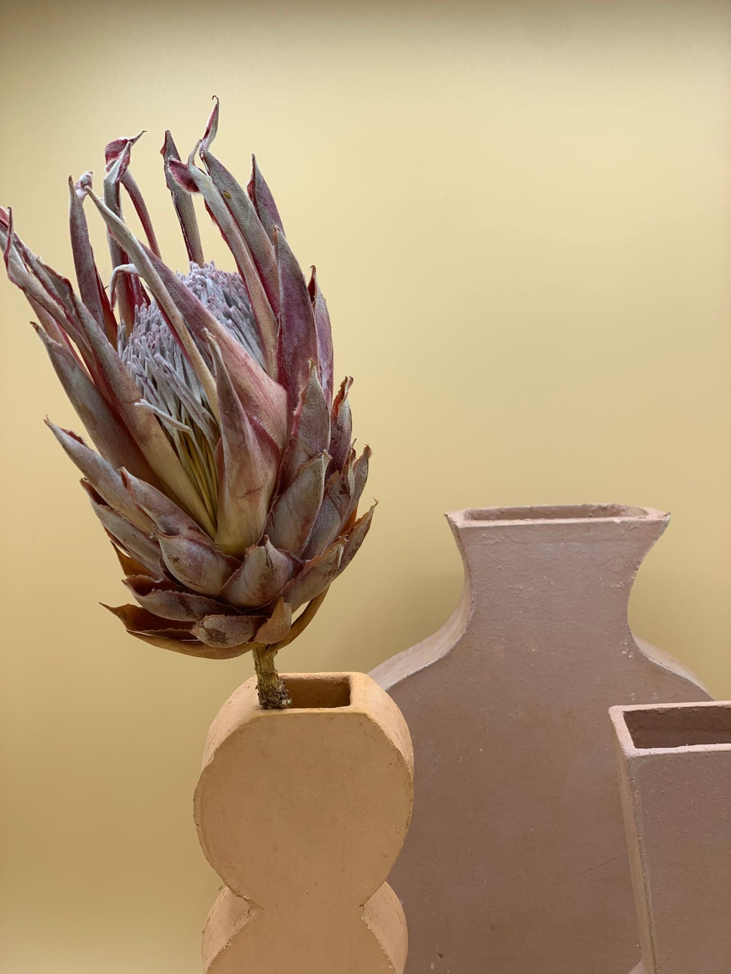 Vase  trois cylindres terracotta by Roxane Lhéoté (SOLDES) - photo 6