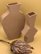 Vase polygone terra rose by Roxane Lhéoté (SOLDES) - photo 4