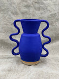 VASE BLEU WIGGLE ARMS by SOPHIE ALDA - photo 1