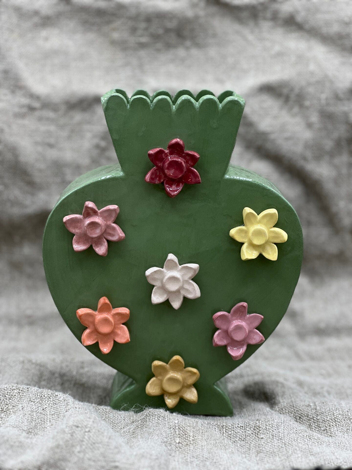 VASE FLEURS SCULPTÉES by JONQUIL ATELIER (SOLDES) - photo 1