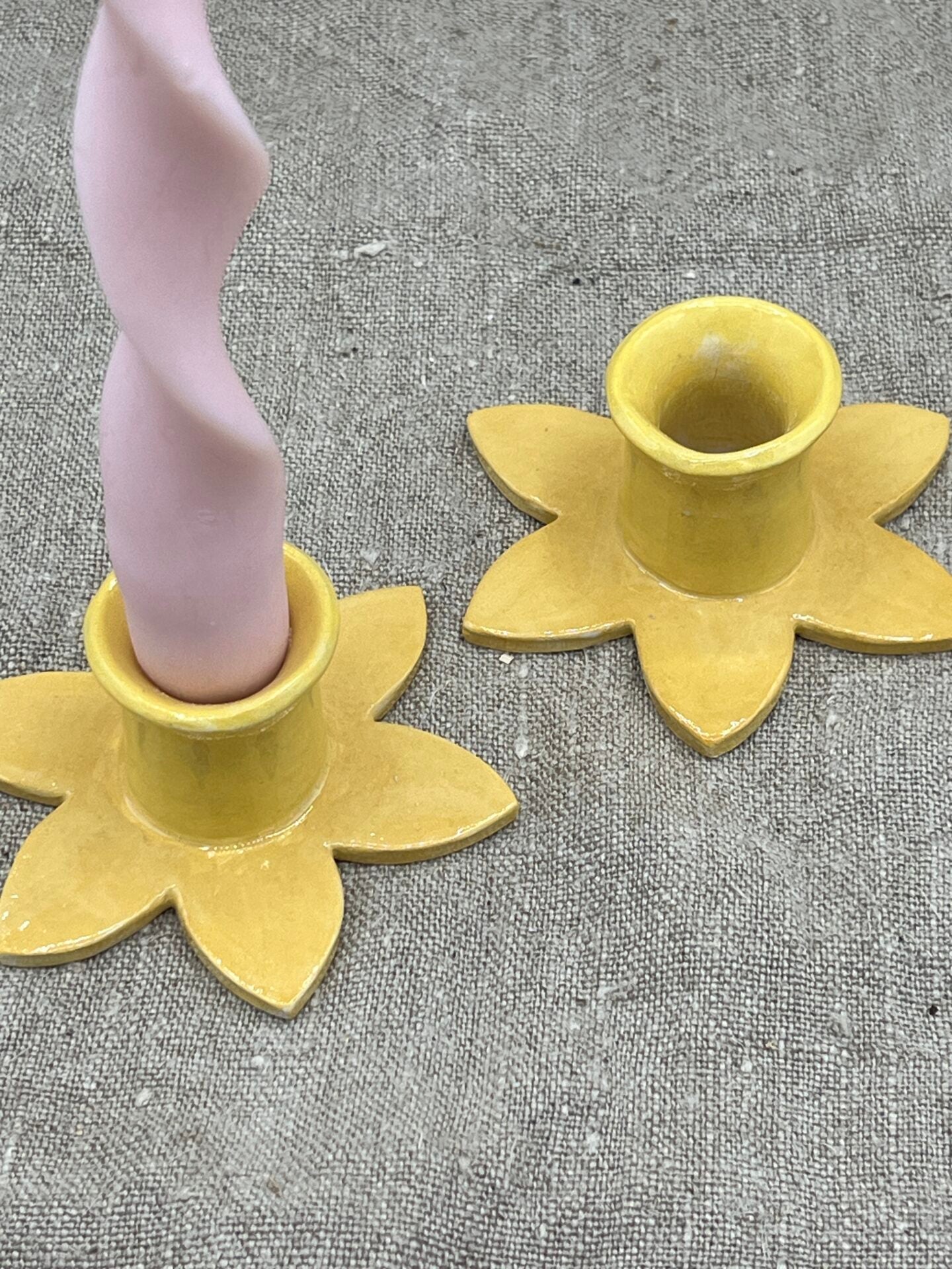 BOUGEOIR JONQUILLE JAUNE by JONQUIL ATELIER - photo 3