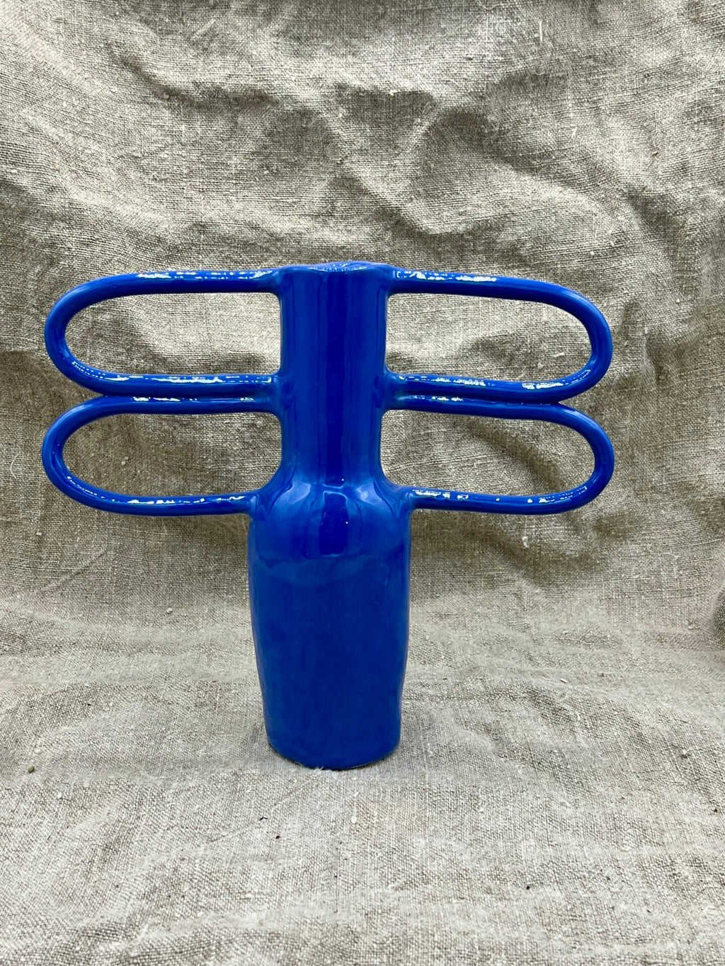 VASE MELI-MELO BLEU by MAISON MIC MAC - photo 1