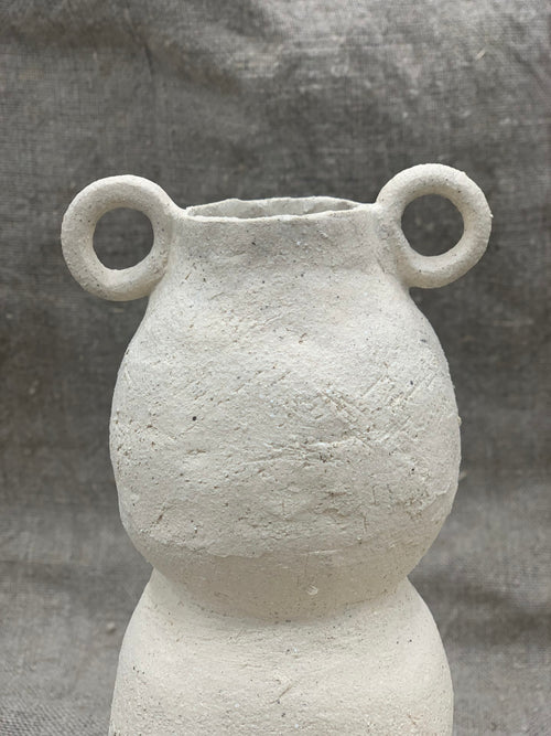 VASE EN GRÈS BLANC by CAMILLE ESNÉE (SOLDES) - photo 1