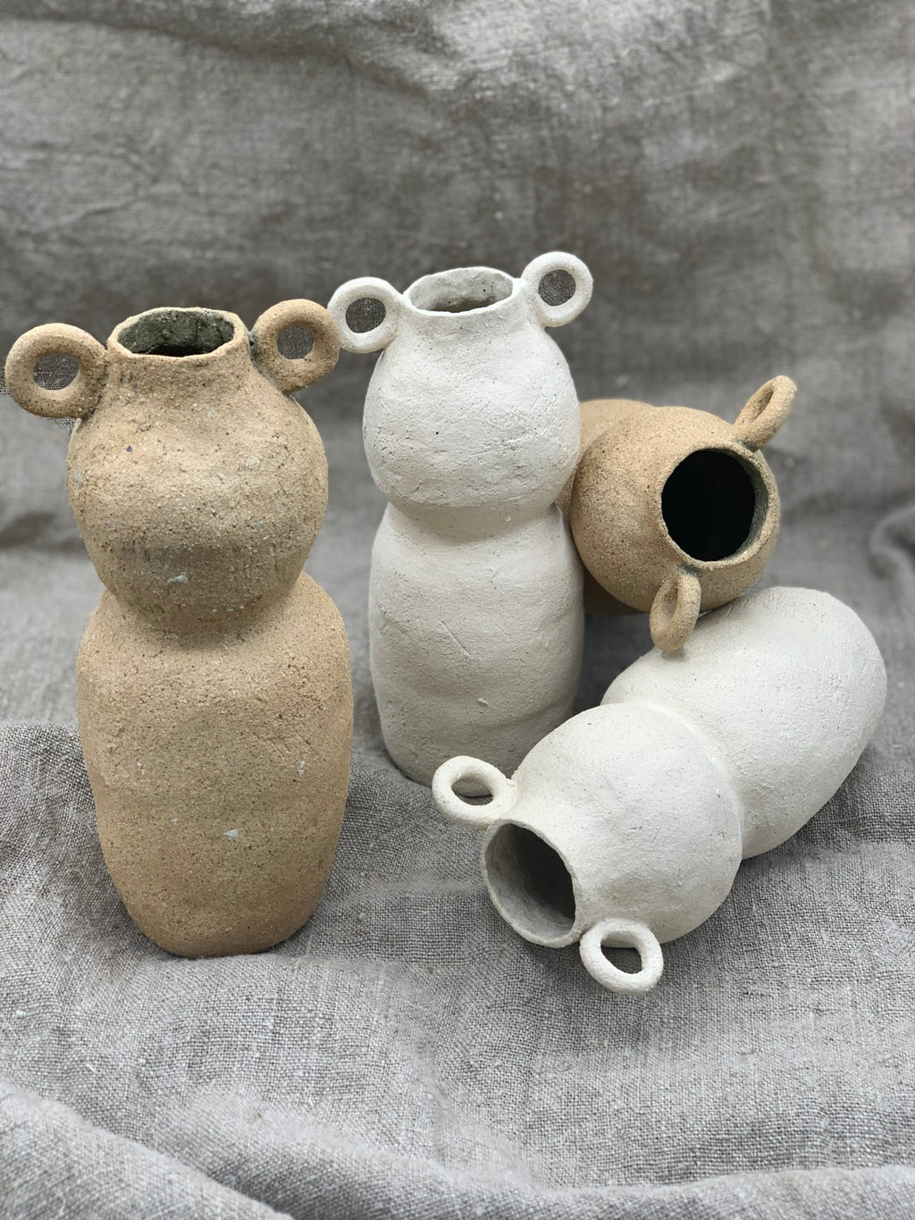 VASE EN GRÈS BLANC by CAMILLE ESNÉE (SOLDES) - photo 3