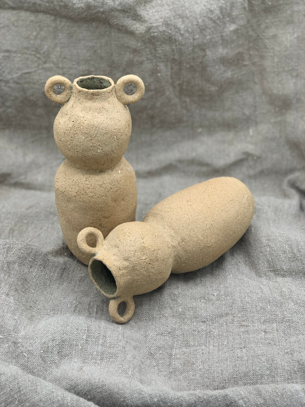 VASE EN GRÈS ROUX by CAMILLE ESNÉE (SOLDES) - photo 1