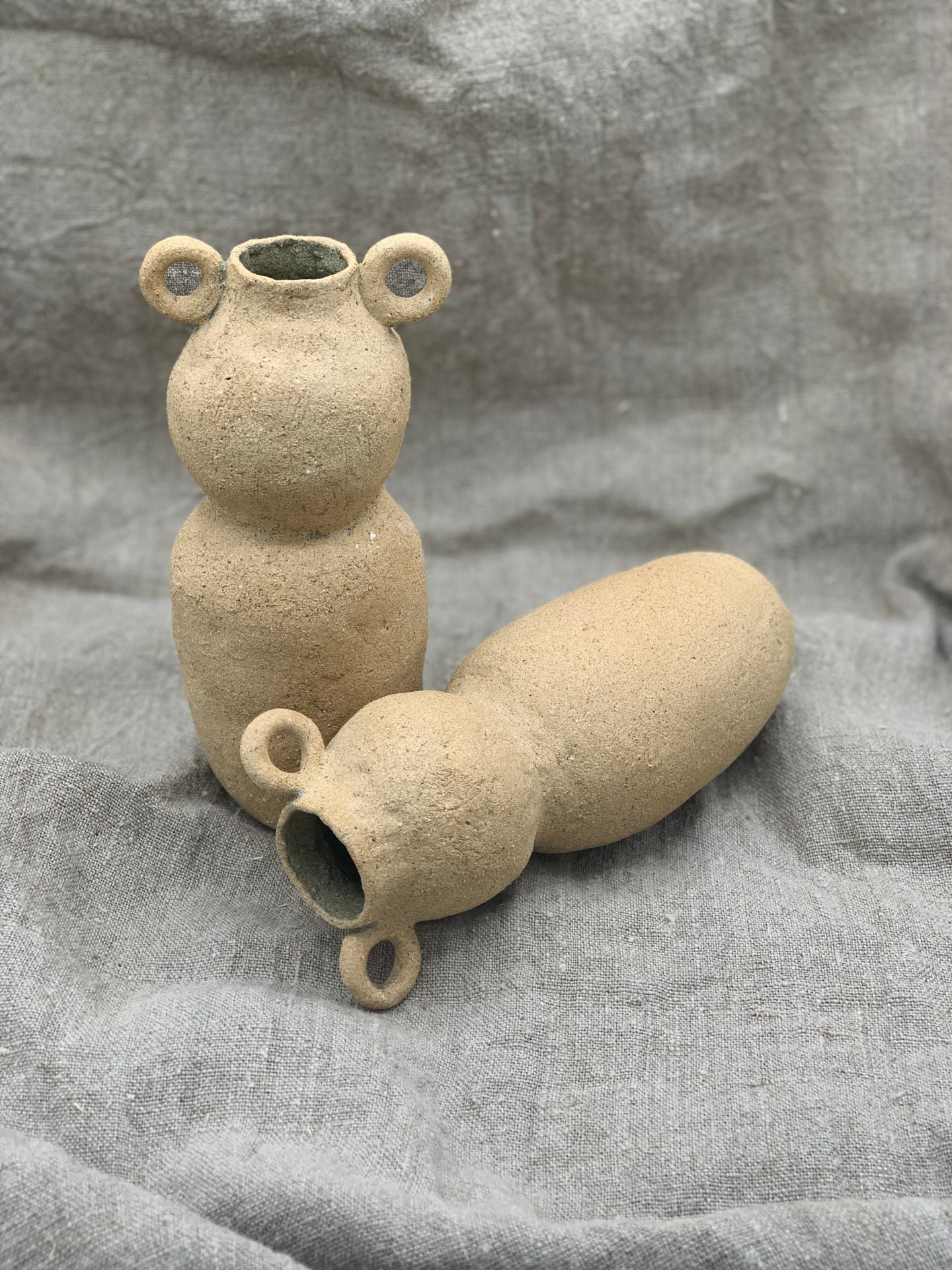 VASE EN GRÈS ROUX by CAMILLE ESNÉE (SOLDES) - photo 1