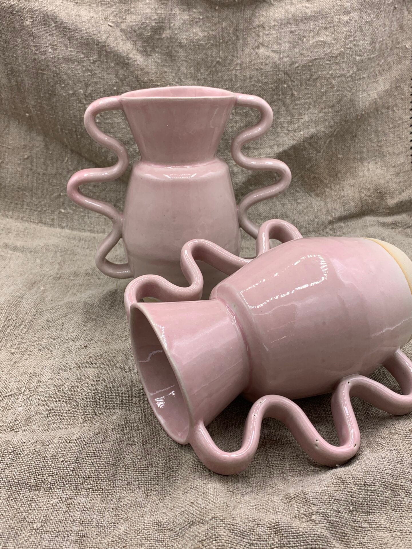 VASE ROSE WIGGLE ARMS by SOPHIE ALDA - photo 4