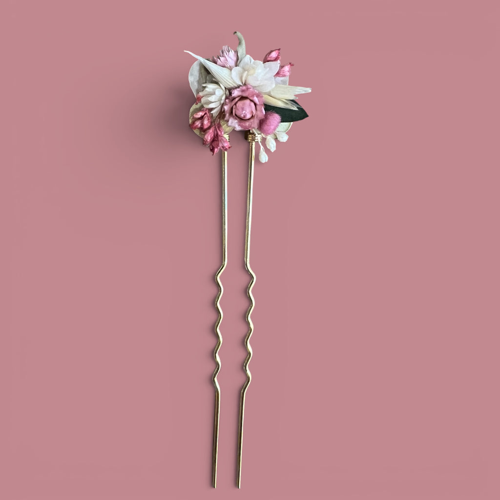 Pique à Chignon Fleurs Séchées