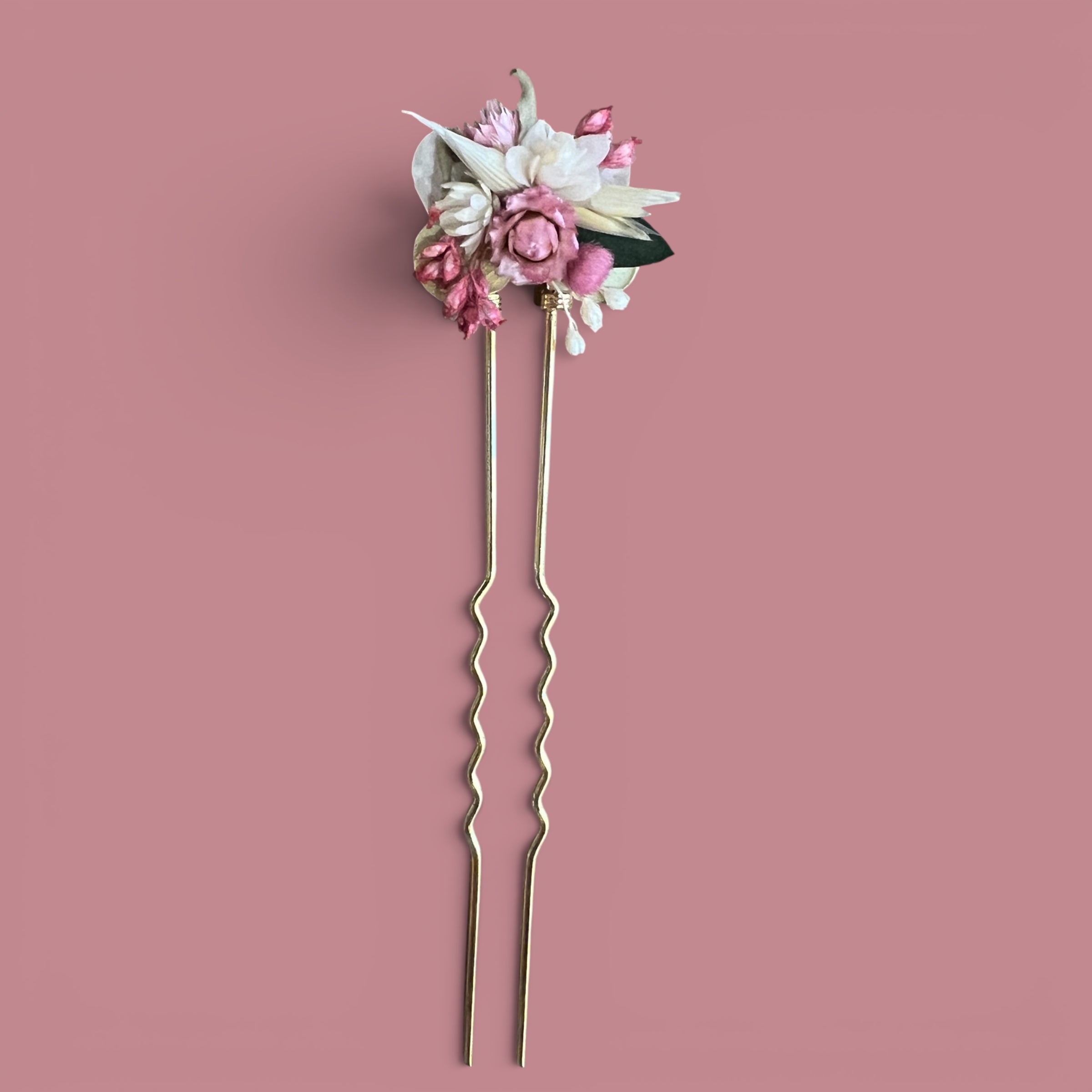 Pique à Chignon Fleurs Séchées