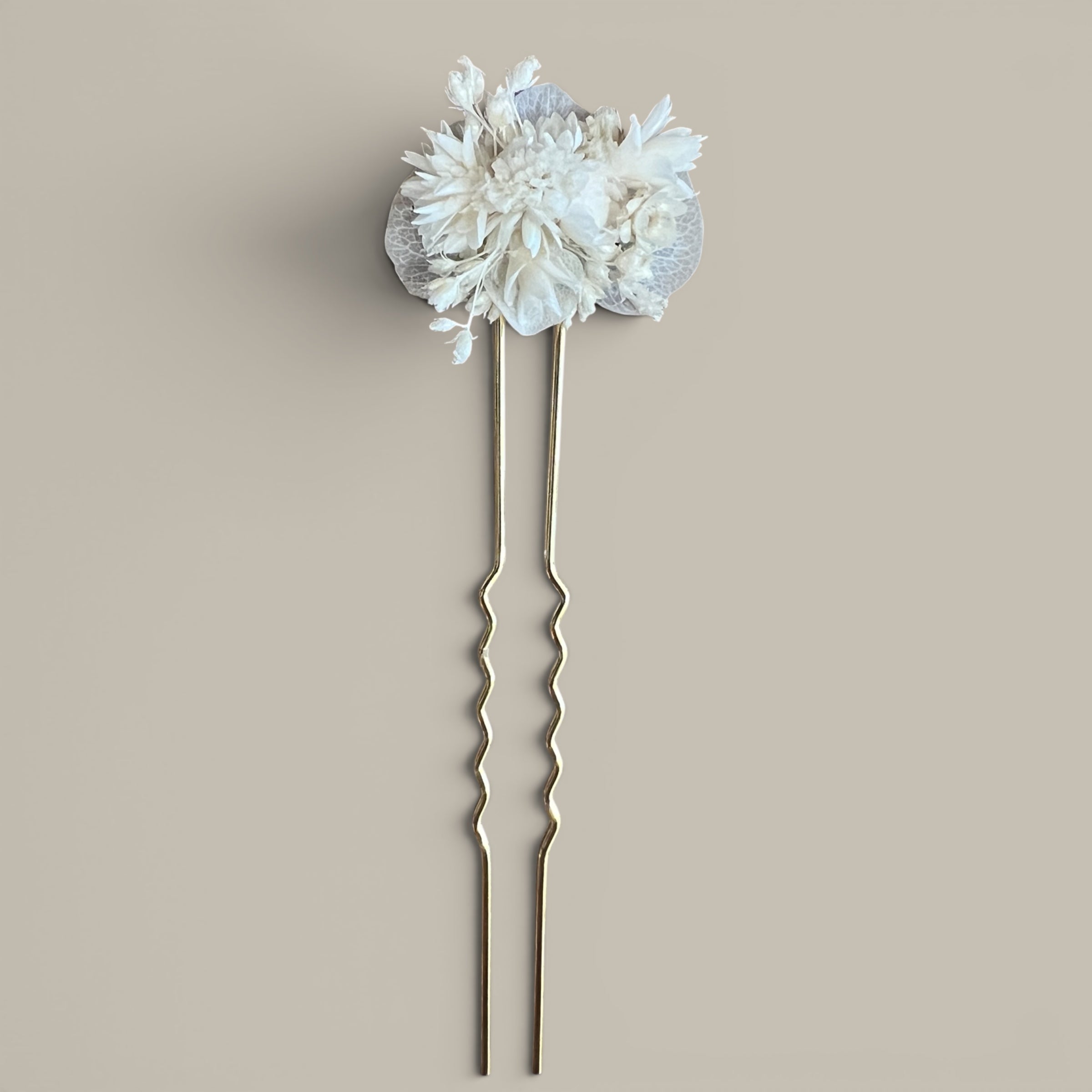 Pique à Chignon Fleurs Séchées