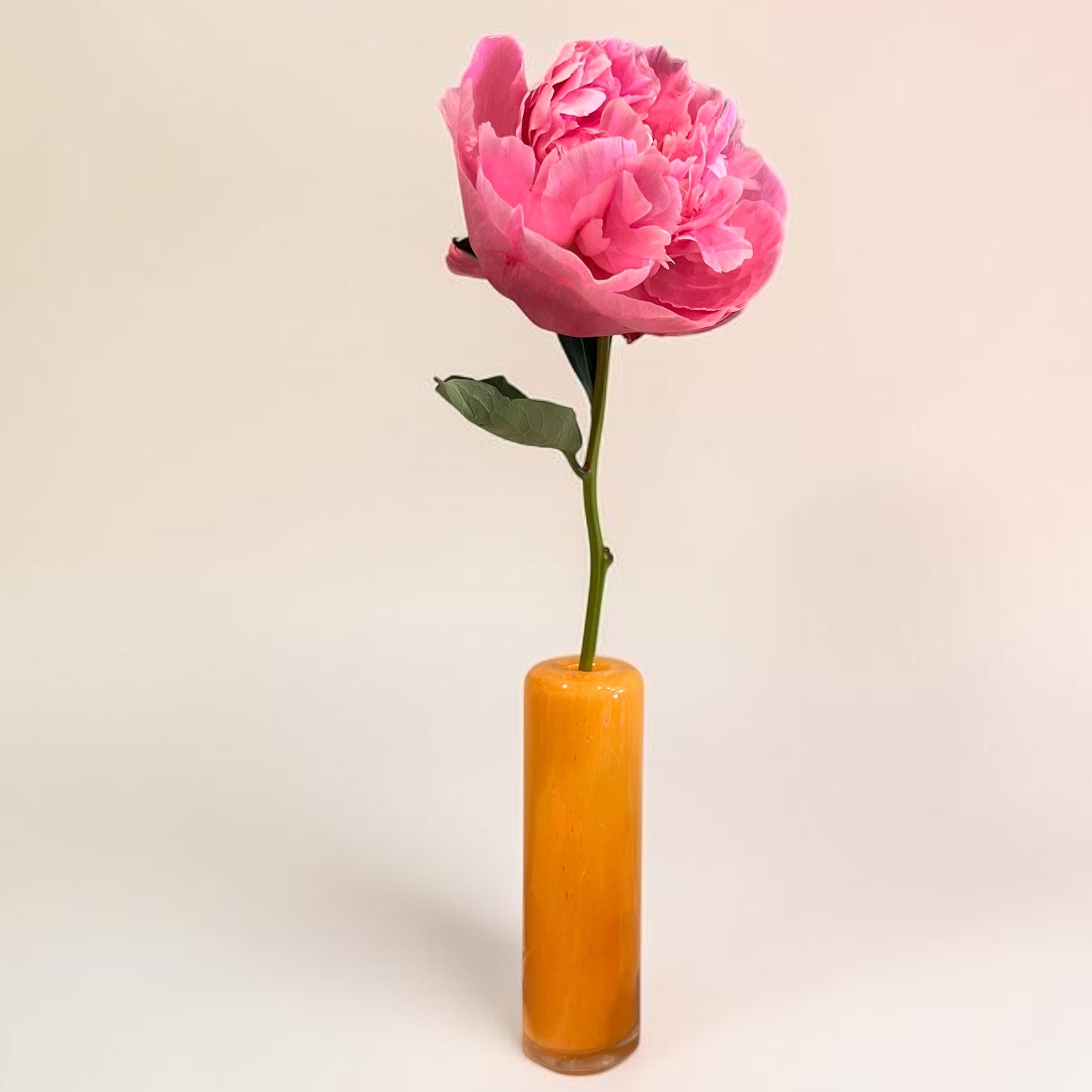 Soliflore verre soufflé taille M