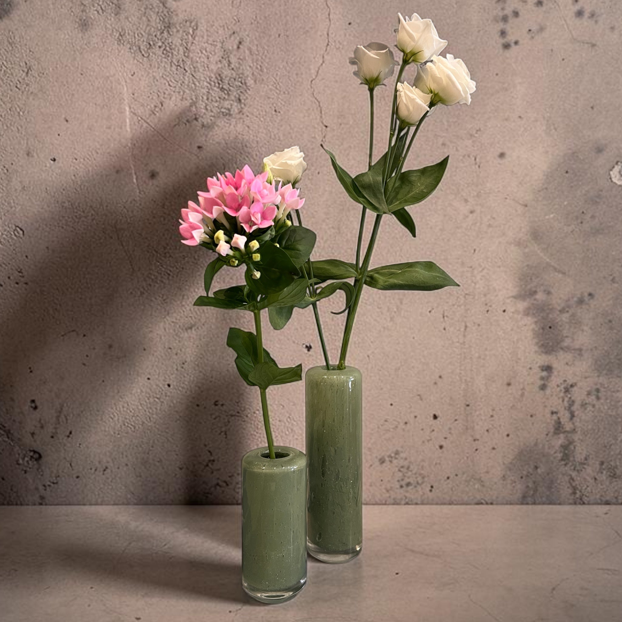 Soliflore verre soufflé taille S