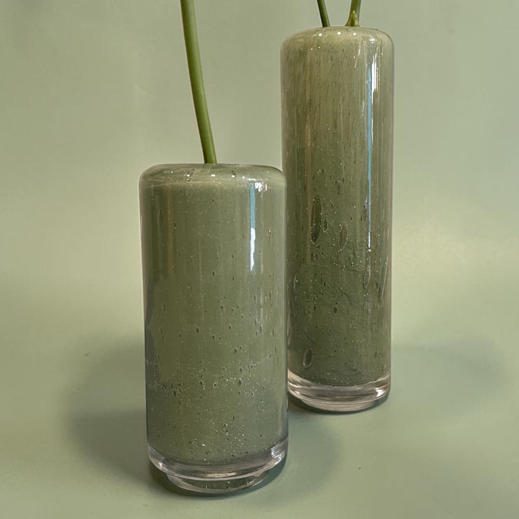 Soliflore verre soufflé taille S