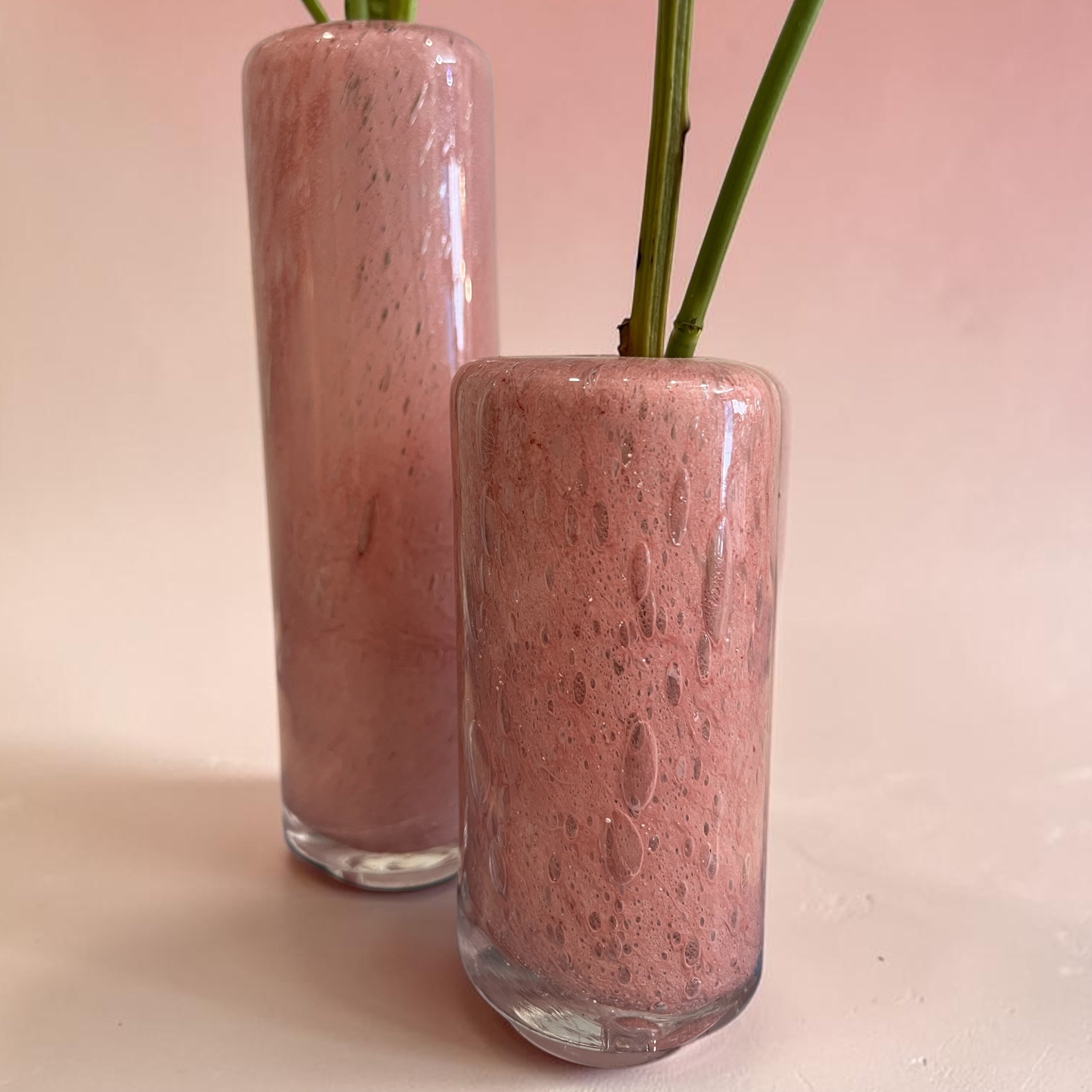 Soliflore verre soufflé taille S