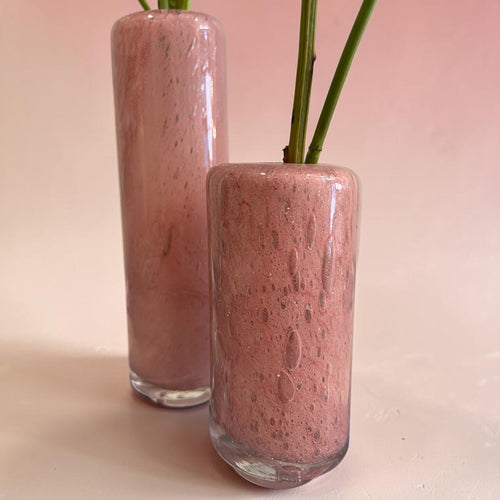 Soliflore verre soufflé taille M