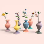 Petit vase en verre bicolore by Amabro