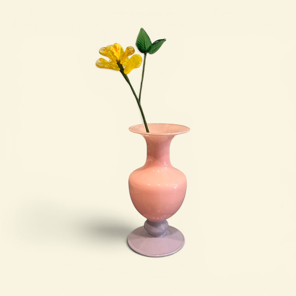 Petit vase en verre bicolore by Amabro
