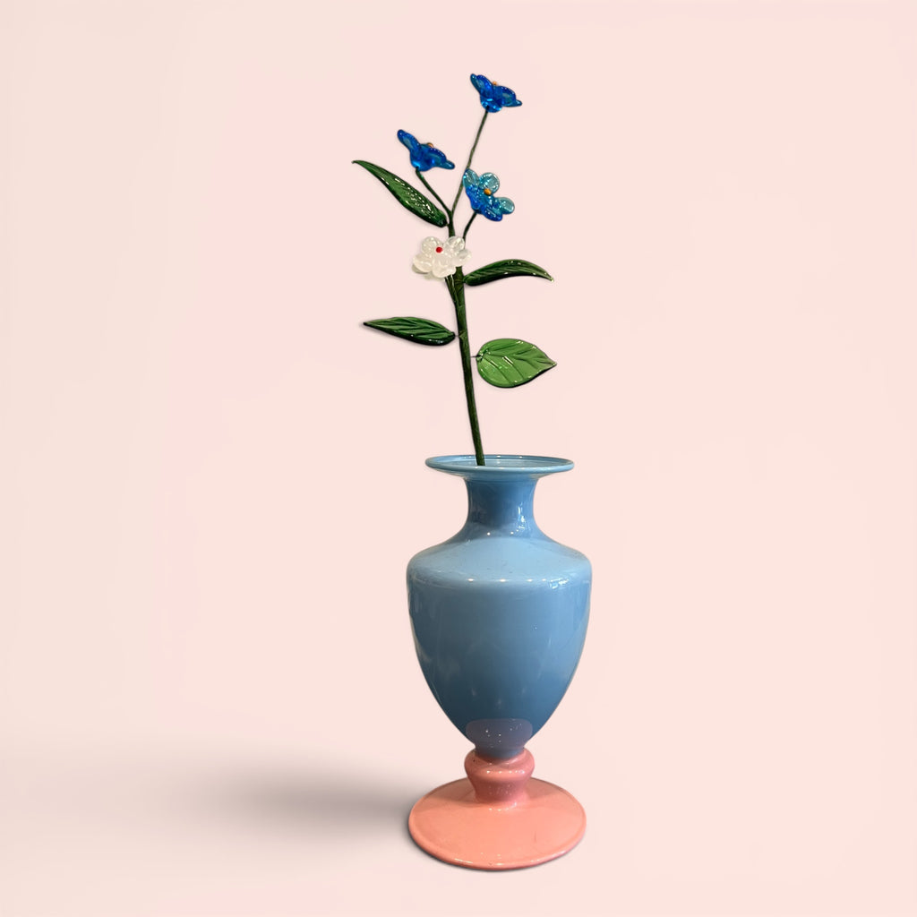 Petit vase en verre bicolore by Amabro