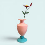 Petit vase en verre bicolore by Amabro