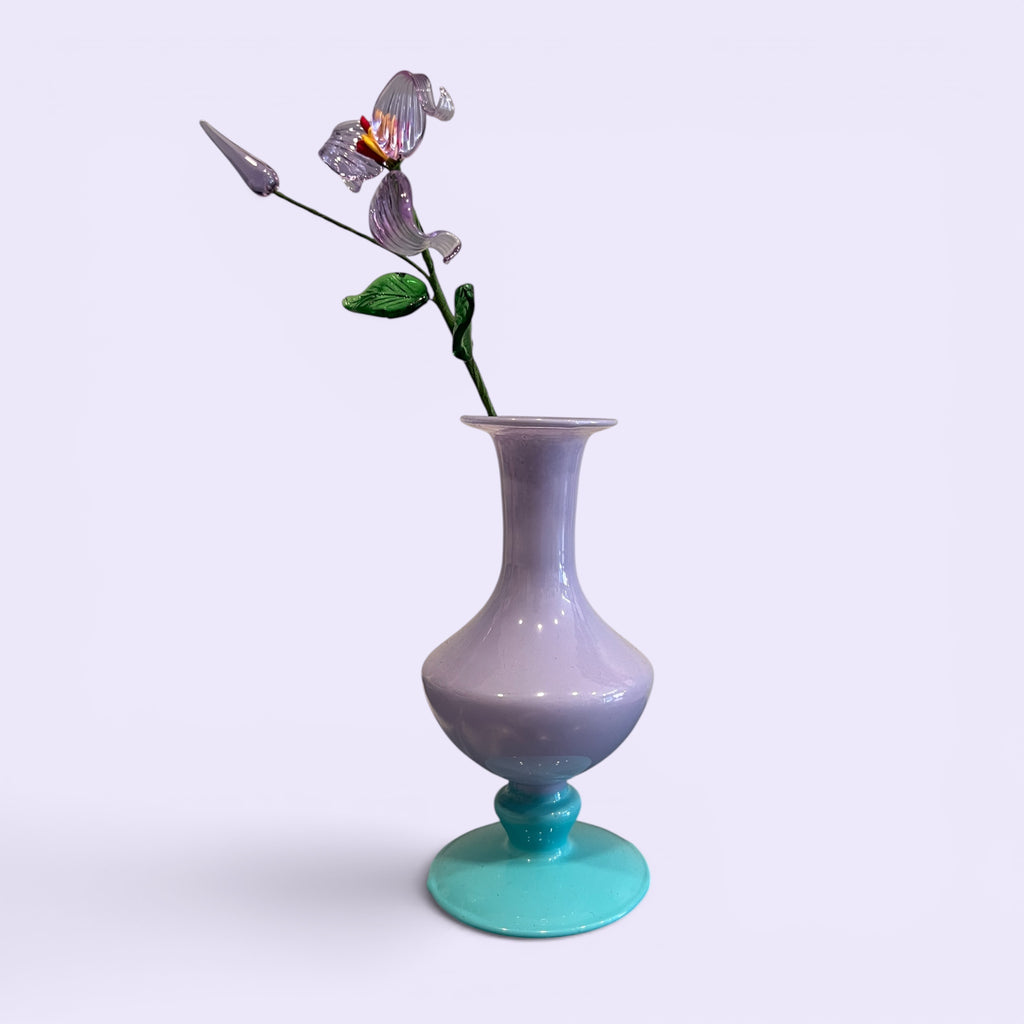 Petit vase en verre bicolore by Amabro