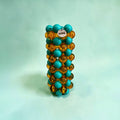 Soliflore perles ambre et vert by Nini