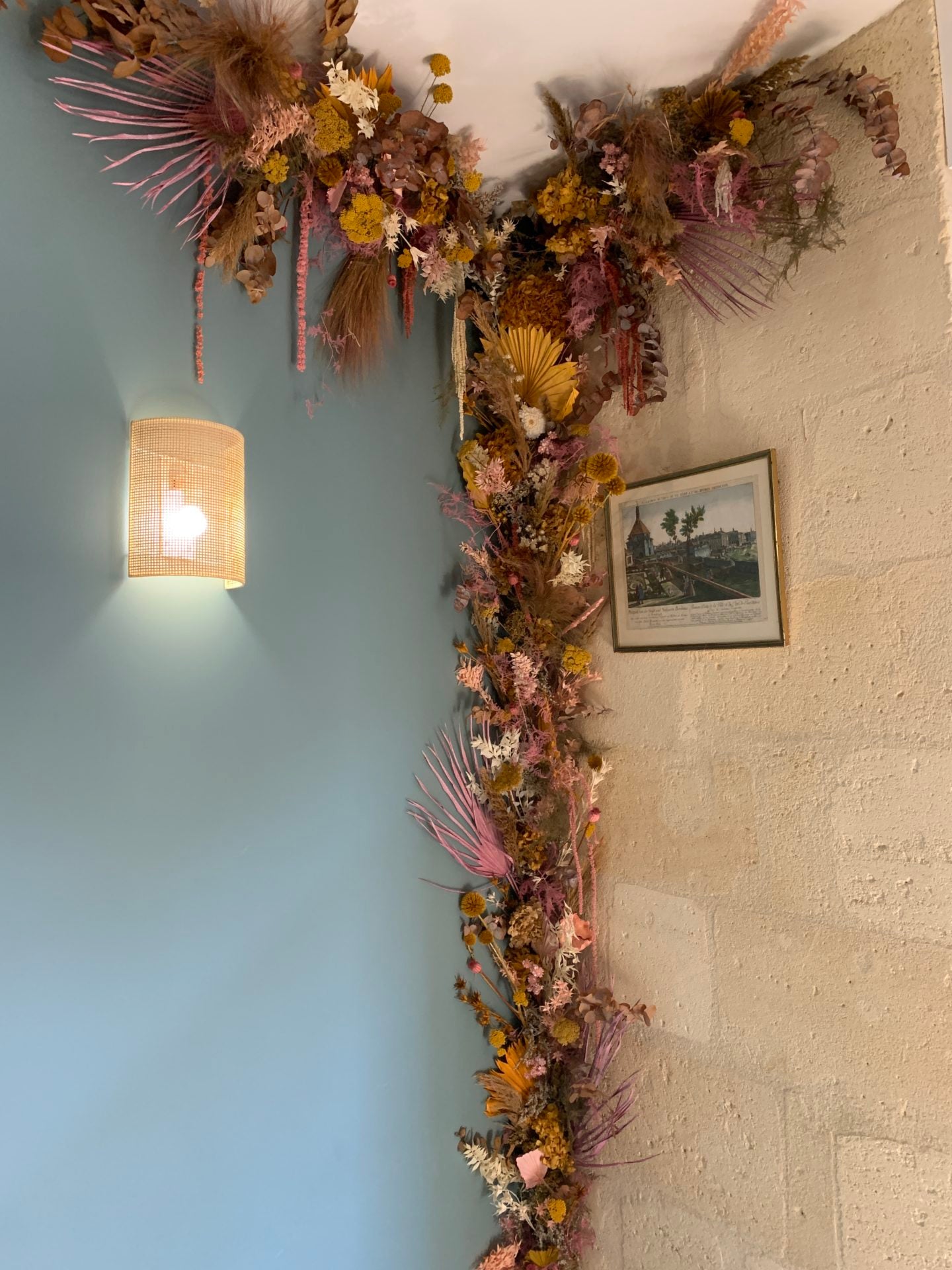 L'Amédée — Bordeaux — fleurs séchées restaurant — Âme Bordeaux fleuriste