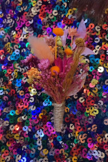 Atelier Broches — 10 Ans Goguette — atelier broches fleurs séchées — Âme Bordeaux fleuriste