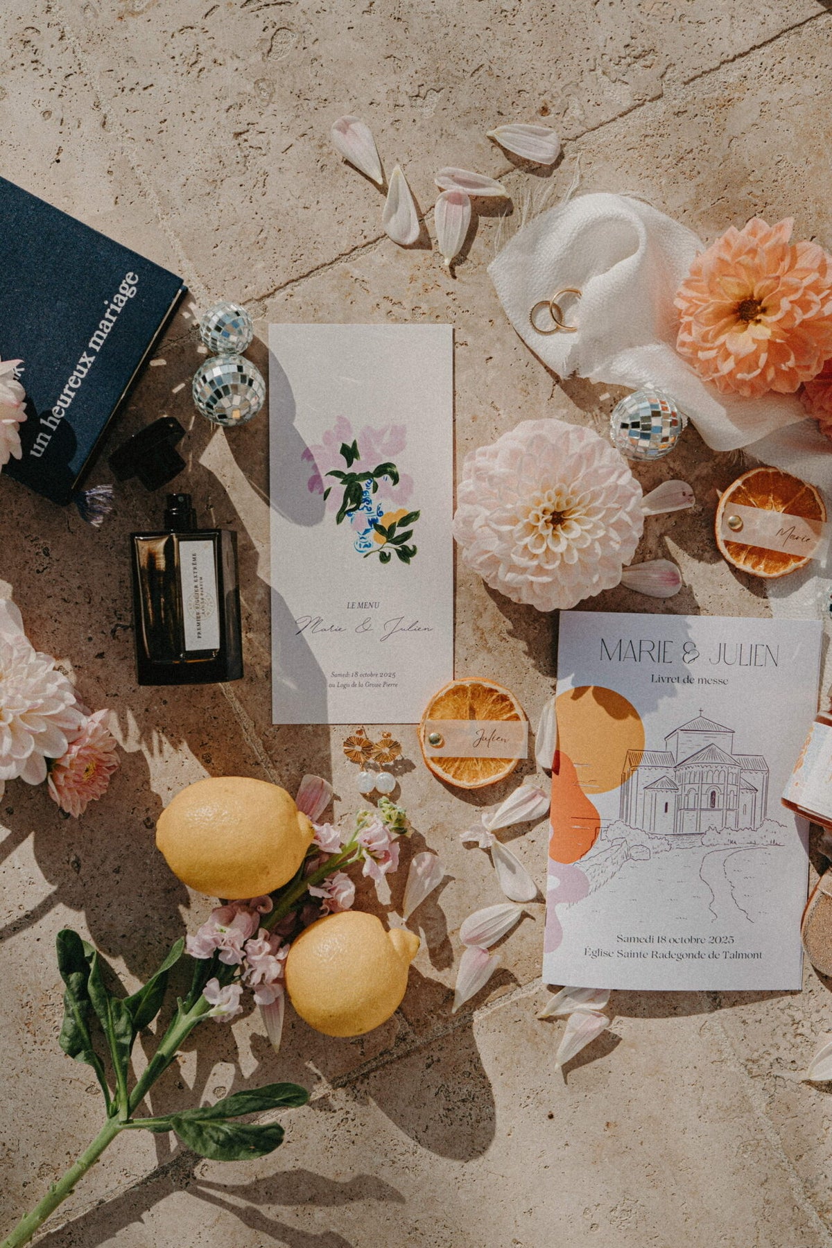 Mariage Âme Bordeaux — composition florale n°1 | ÂME Fleuriste Mariage Bordeaux