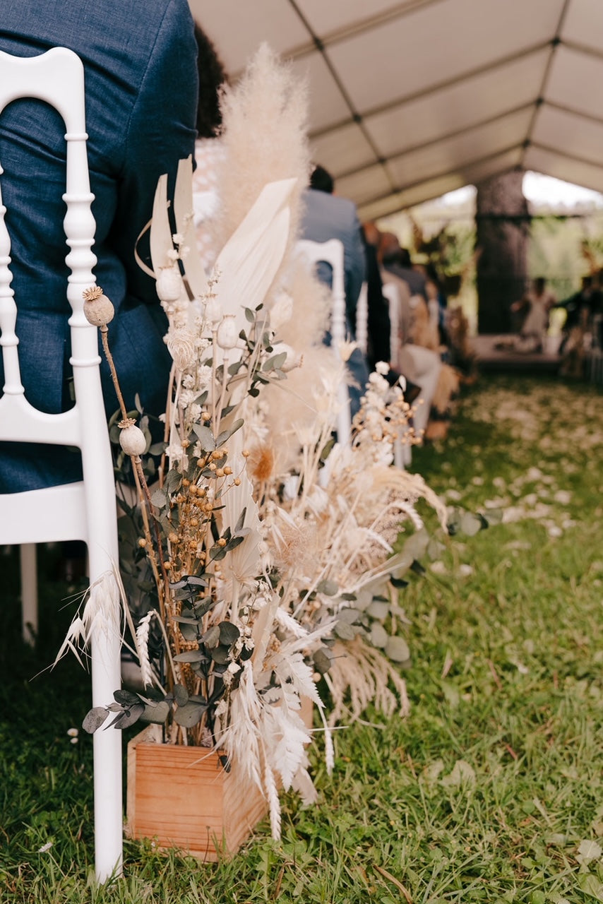 Mariage Âme Bordeaux — composition florale n°108 | ÂME Fleuriste Mariage Bordeaux