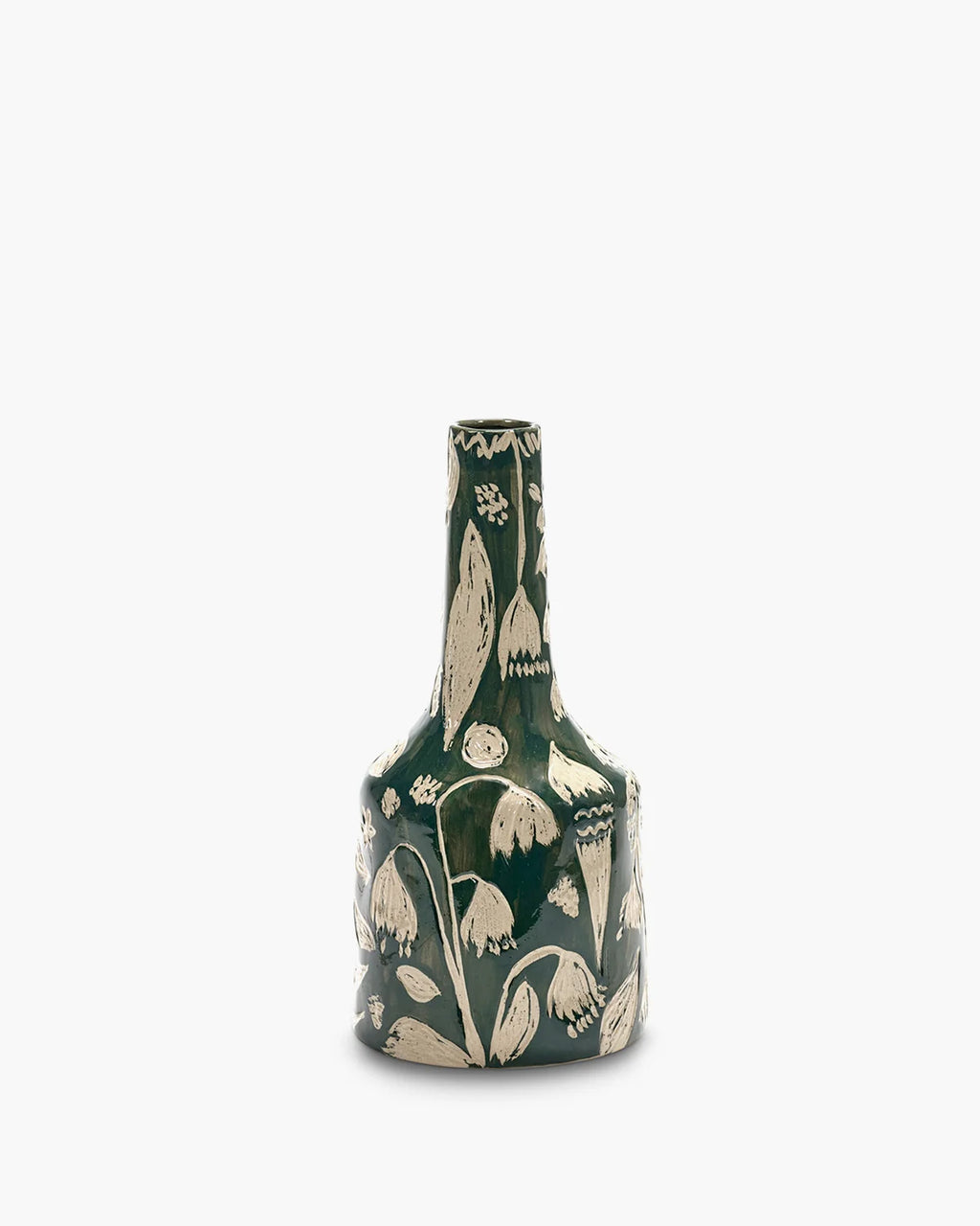 Grand vase vert by Axelle Delhaye