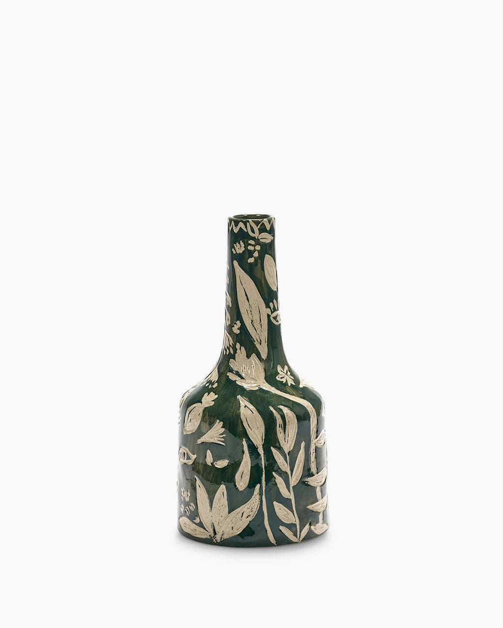 Grand vase vert by Axelle Delhaye