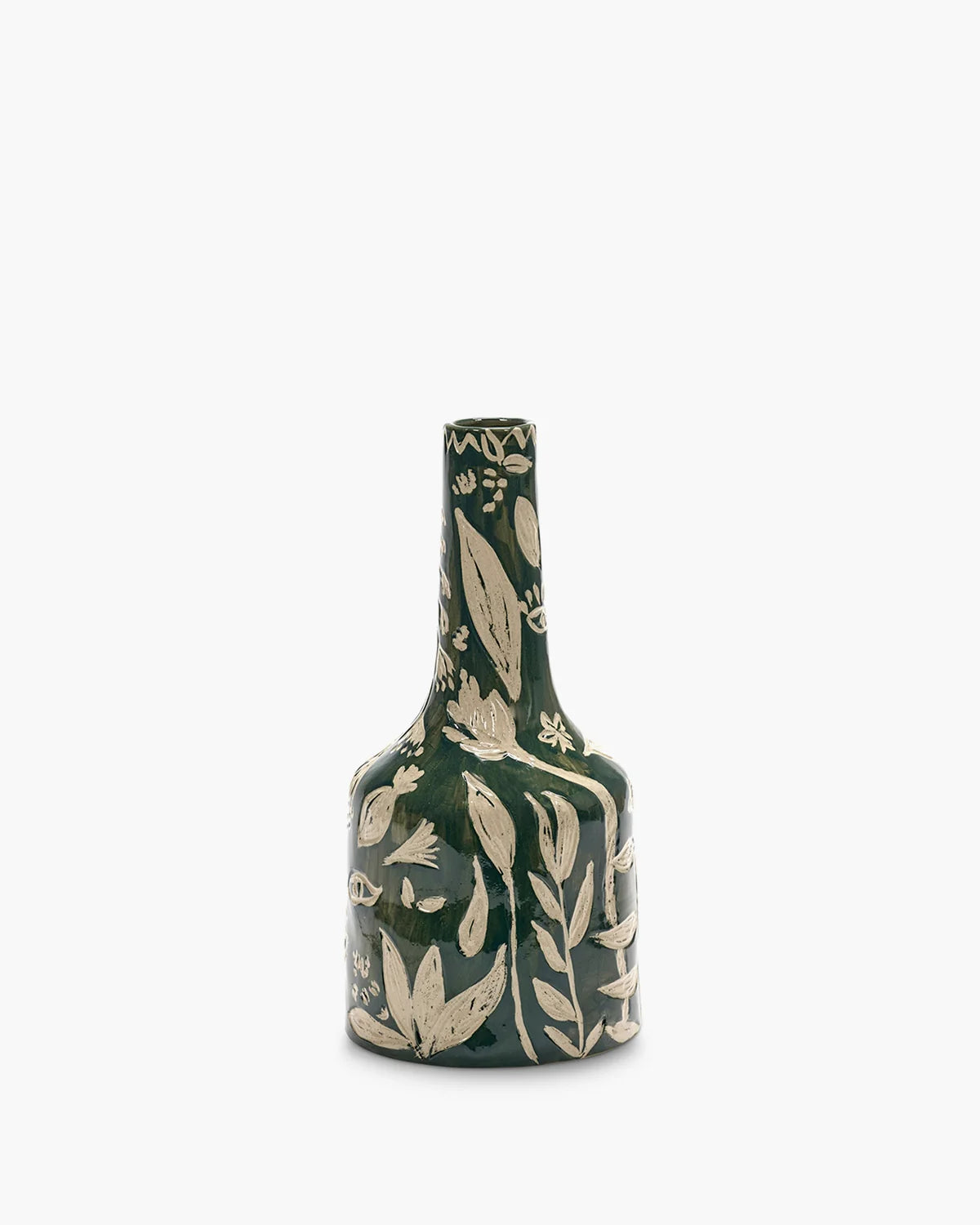 Grand vase vert by Axelle Delhaye