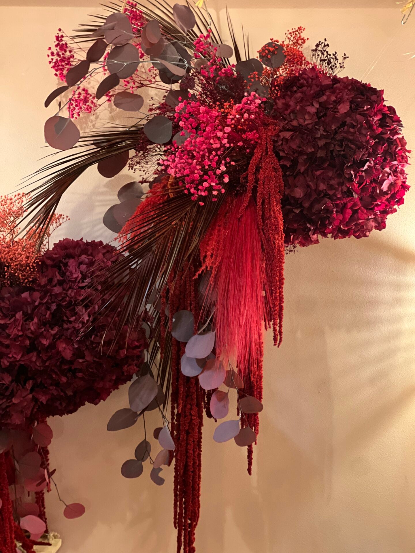Wine Capitals — Château Giscours — scénographie florale événement — Âme Bordeaux fleuriste